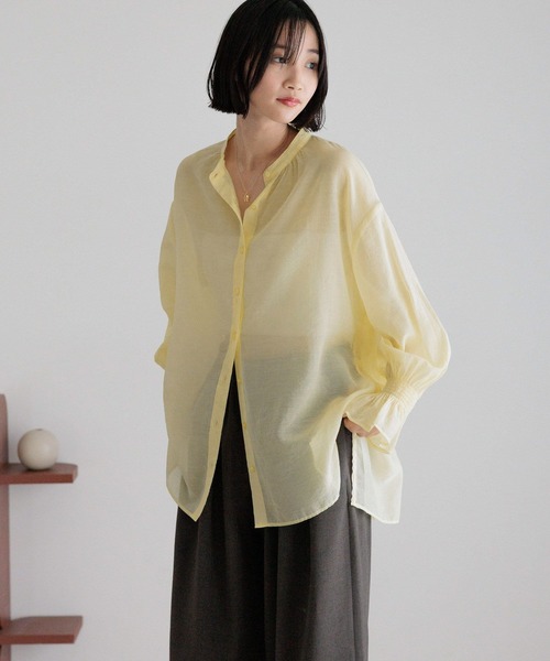 フレイ　バックスリットシアーシャツ　新品 新作！バックスリットシアーシャツ | FRAY I.D | ショップブログ