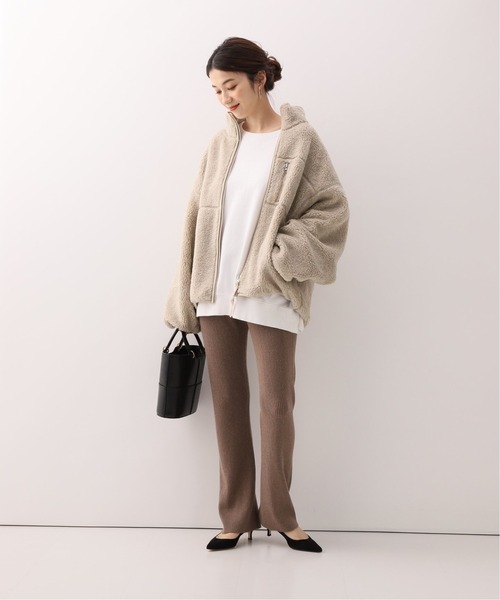 FRAMeWORK（フレームワーク） ジップアップブルゾン FREE ブラウン