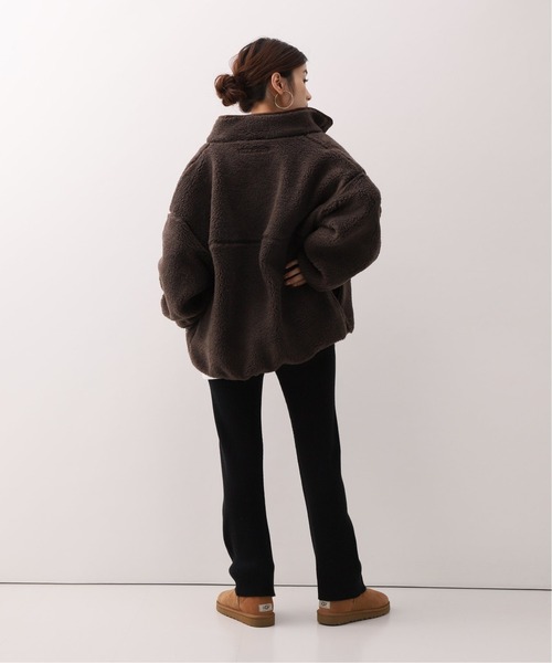 FRAMeWORK（フレームワーク） ジップアップブルゾン FREE ブラウン