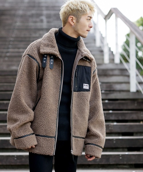 「ADMIX/ATELIER SAB MEN」 ブルゾン 48 ベージュ メンズ_画像2