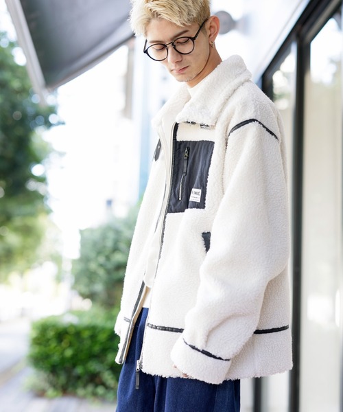 「ADMIX/ATELIER SAB MEN」 ブルゾン 48 ベージュ メンズ_画像8