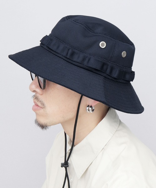 A.M.S. 帽子 ハット 涼しいハット オールメッシュ サファリ