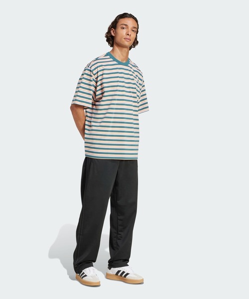 adidas tシャツ アディダス オリジナルス ストライプ 半袖T