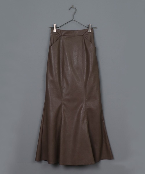 「&g'aime」 スカート FREE グレイッシュベージュ レディース_画像3