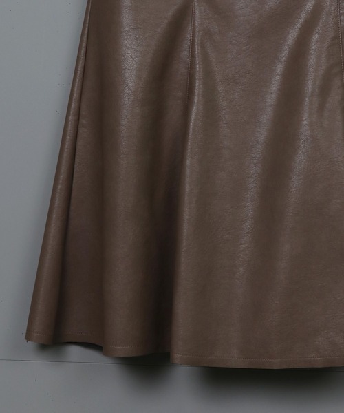 「&g'aime」 スカート FREE グレイッシュベージュ レディース_画像5