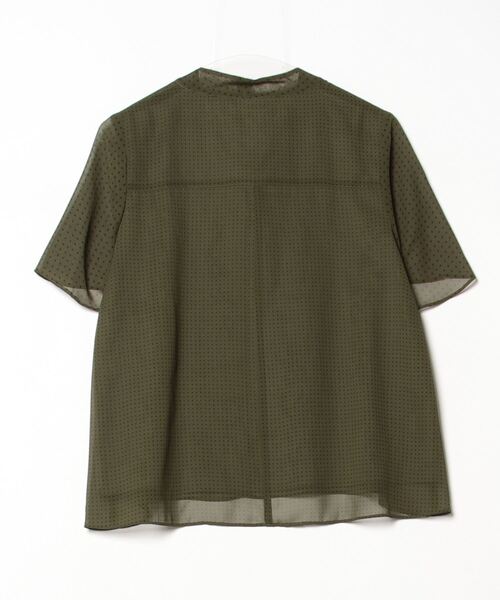 「green label relaxing」 半袖ブラウス - グリーン レディース green label relaxing 「green relaxing」 半袖ブラウス