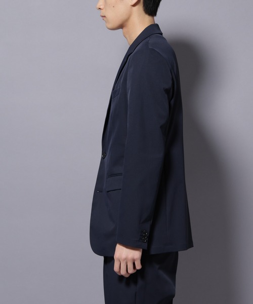 ナノユニバース ネイビー スーツ セットアップ М 美品 ナノユニバース