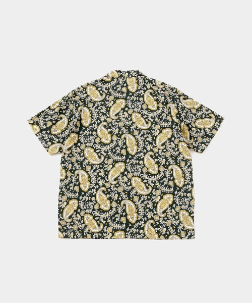 Saturdays NYC シャツ Canty Open Collar Paisley Printed SS