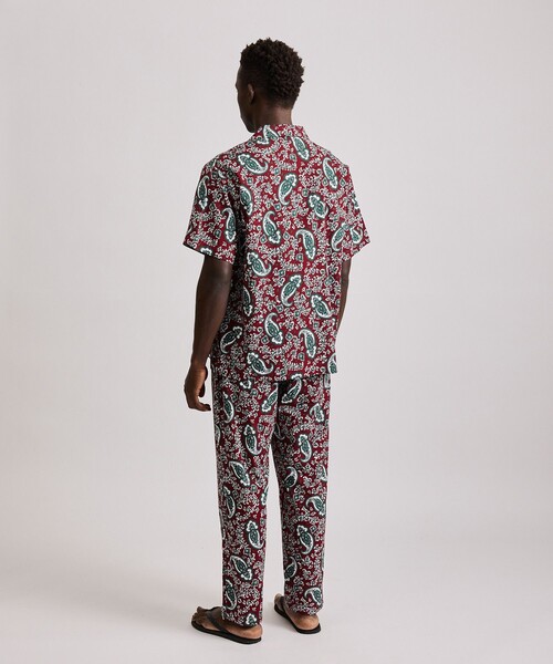 直営店限定 21SS Paisley open collar shirt S Saturdays NYC シャツ Canty Open Collar Paisley Printed SS