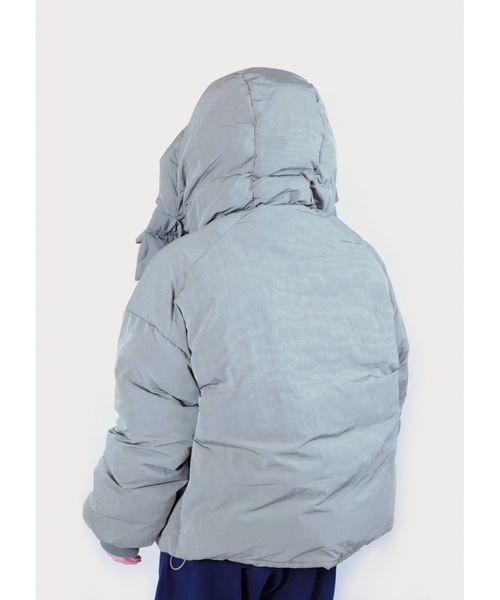 ダウンジャケット ダウン Short Puff Hood Jacket メンズ レディースの画像