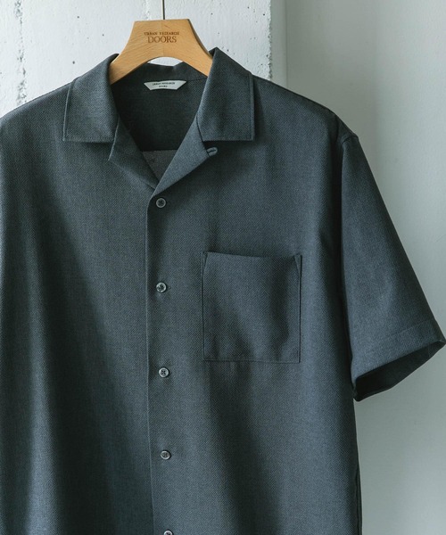 icebreaker 黒 オープンカラーシャツ メリノウール100% Lサイズ MARNI ウール オープンカラーシャツ｜トゥモローランド 公式通販