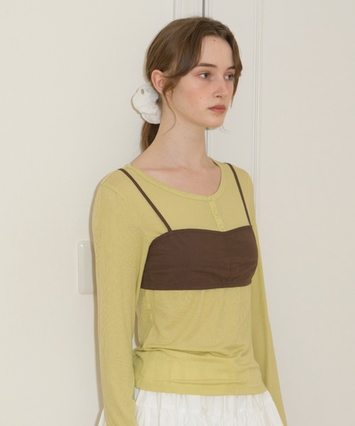 GIUNON シュシュ embroidery cotton big chouchou / エンブロイダリー