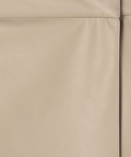 Ballsey レザーライク スカート Ballsey（ボールジィ） スカート レザーライククロス ラップマキシ