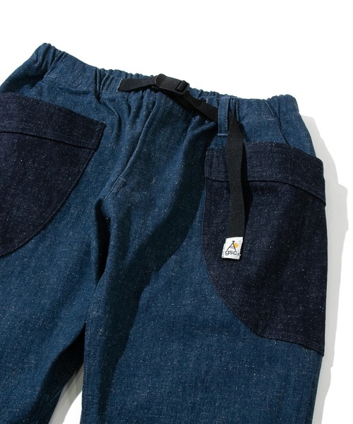 「go slow caravan」 デニムパンツ LARGE インディゴブルー メンズ