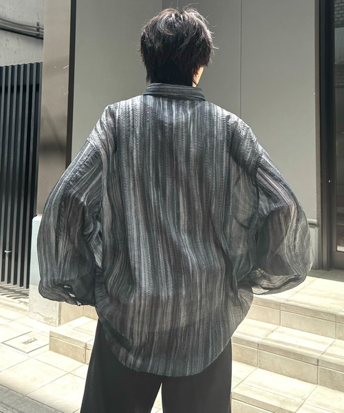 「Confirm」 長袖シャツ M ライム メンズ_画像8
