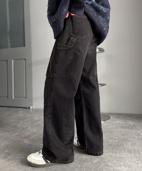 Classical Origin ジーンズ ペインターパラシュートタックデニムパンツ