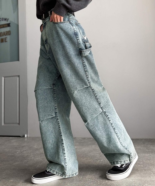 Classical Origin ジーンズ ペインターパラシュートタックデニムパンツ