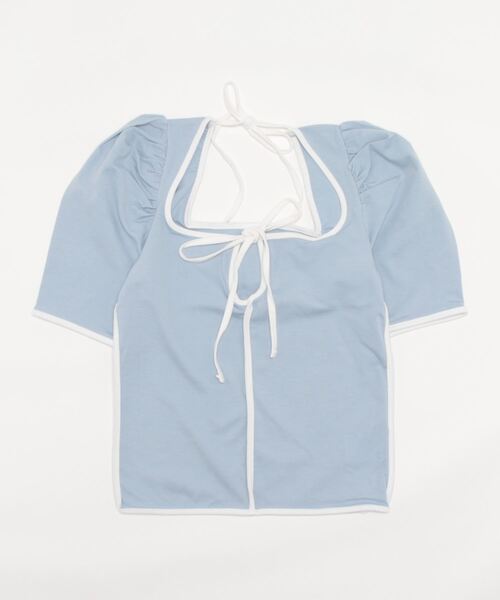 「lilLilly」 半袖カットソー FREE ピンク レディース_画像5