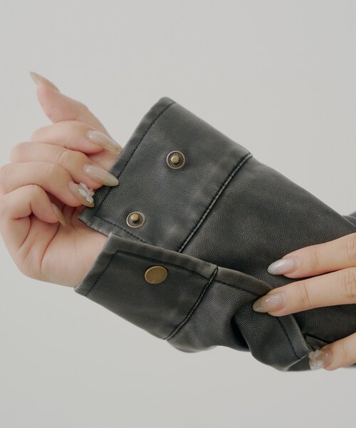 Chico（チコ） ブルゾン アウター 「ファー取り外し可能」フェイク