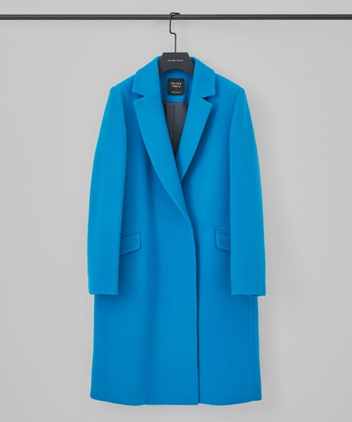 「UNITED TOKYO」 チェスターコート 1 ブラック レディース_画像6