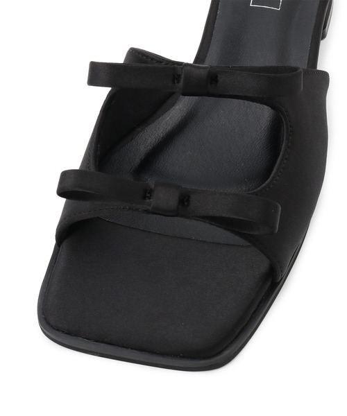 「Juze」 ミュール M ブラック レディース_画像4