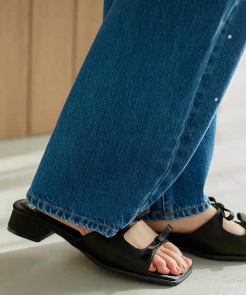 「Juze」 ミュール M ブラック レディース_画像8