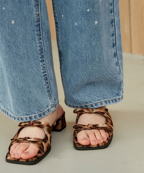 「Juze」 ミュール M ブラック レディース_画像9