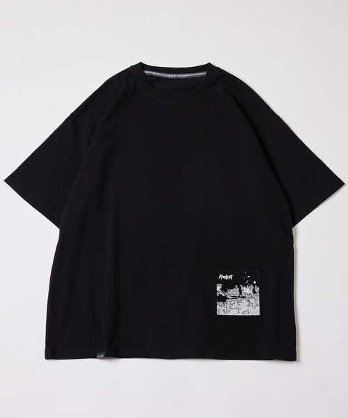 「AIVER」 半袖Tシャツ SMALL チャコールグレー メンズ_画像5