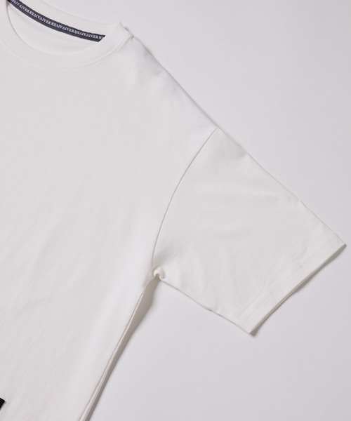 「AIVER」 半袖Tシャツ SMALL チャコールグレー メンズ_画像8