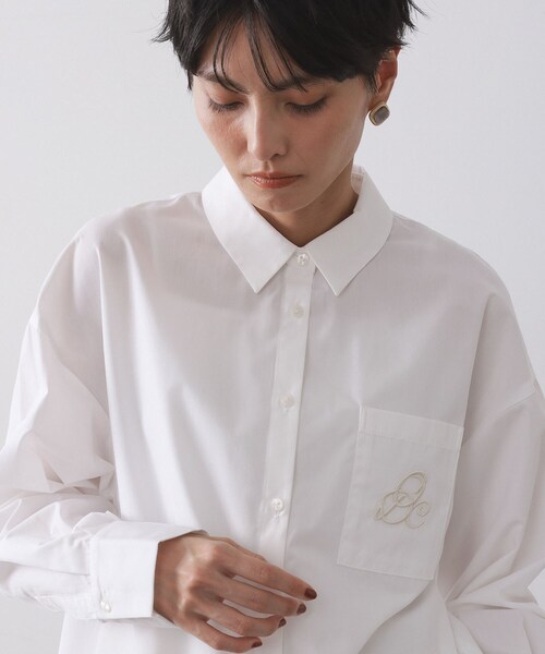 【新品未使用タグ付】 MARGAUX VINTAGE シャツ ブラウス 刺繍 MARGAUX VINTAGE [マルゴーヴィンテージ] | s.cute