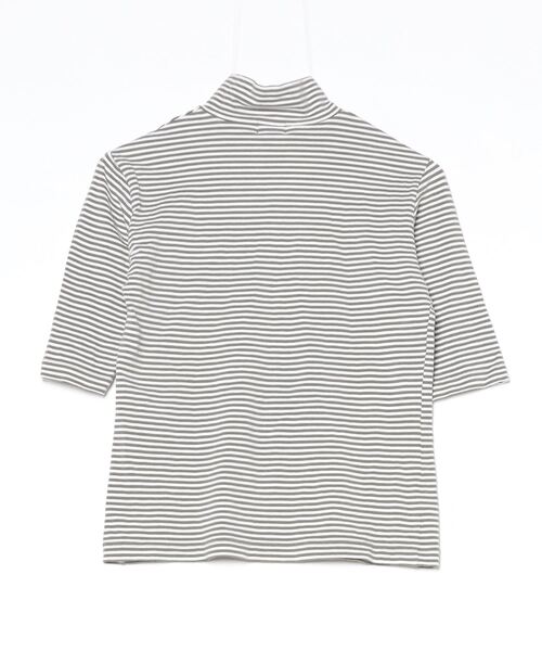 PEARLY GATES（パーリーゲイツ） ボーダー柄半袖Tシャツ 1 グレー