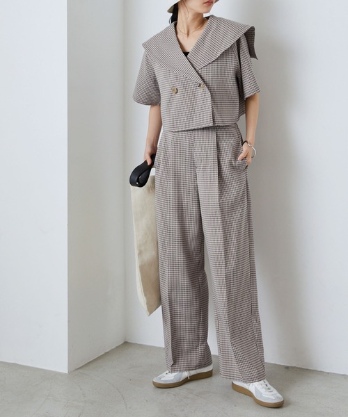 「forksy.」 セットアップ FREE グリーン レディース_画像2