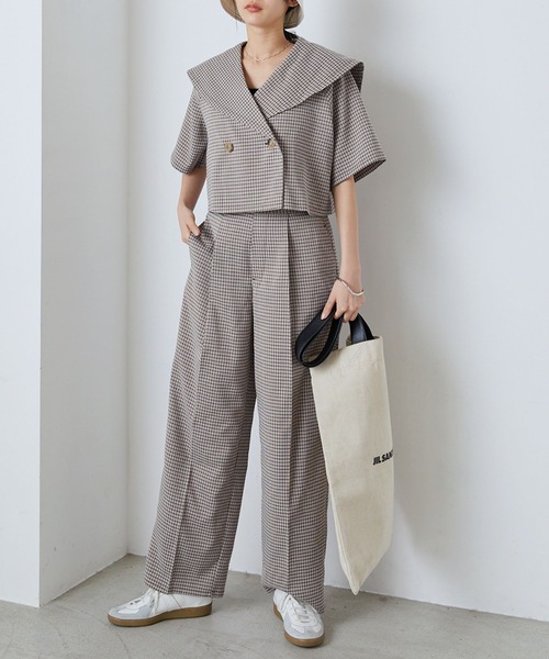 「forksy.」 セットアップ FREE グリーン レディース_画像3