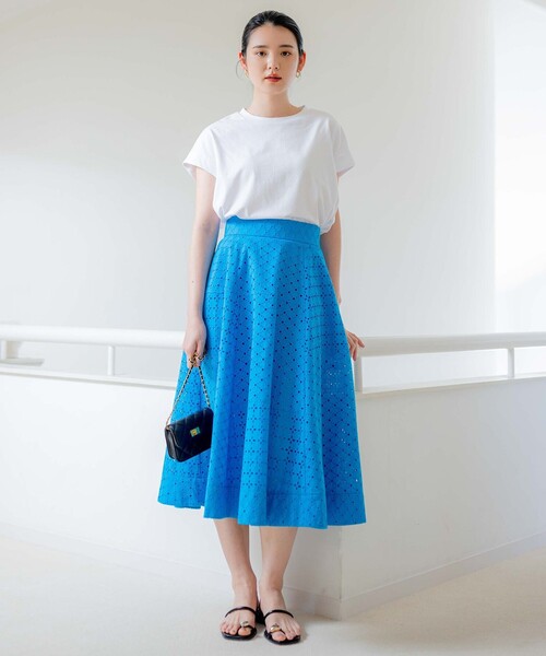 「組曲」 半袖Tシャツ 2 ピンク レディース_画像7