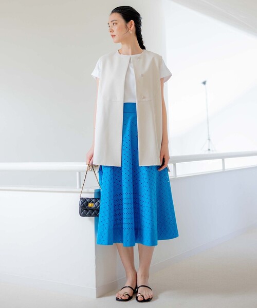 「組曲」 半袖Tシャツ 2 ピンク レディース_画像8