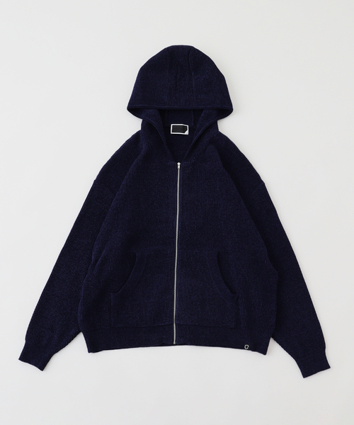 PHINGERIN（フィンガリン） パーカー CORDY KNIT ZIP HOODIE メンズ