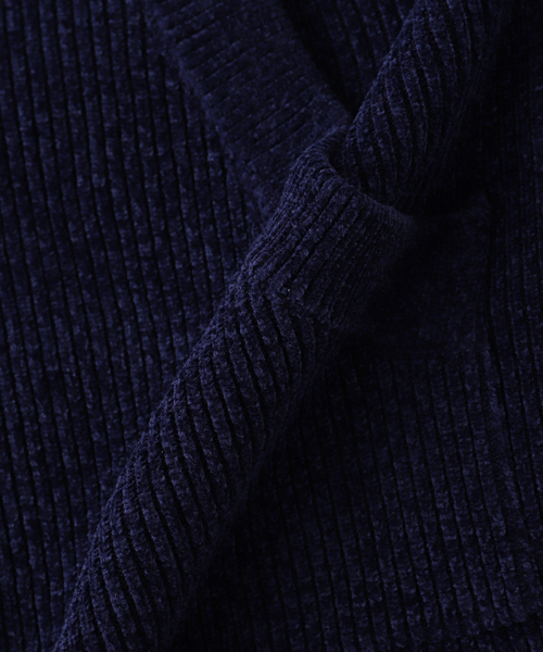 PHINGERIN（フィンガリン） パーカー CORDY KNIT ZIP HOODIE メンズ