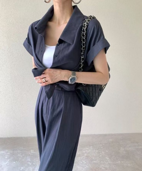 「FAVORITO」 セットアップ F ネイビー レディース_画像6