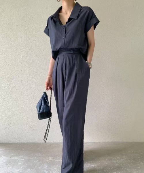 「FAVORITO」 セットアップ F ネイビー レディース_画像7