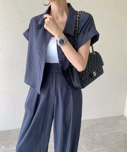 「FAVORITO」 セットアップ F ネイビー レディース_画像8