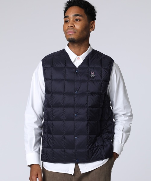 Psycho Bunny（サイコバニー） ダウンベスト ベスト 「WEB限定」TAION