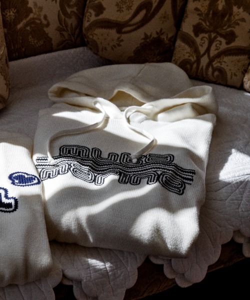 セーター ニット muta MARINE/ムータ マリン/別注 MUTA MARINE KNIT PARKA メンズ レディース_11