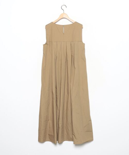 「B.C STOCK」 「Simplicite」ノースリーブワンピース FREE ベージュ レディース_画像2