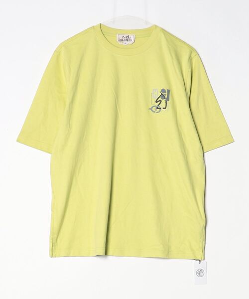 HERMES（エルメス） 半袖Tシャツ X-SMALL グリーン レディース 