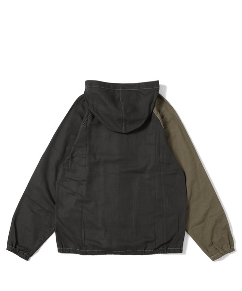 「KRIFF MAYER」 マウンテンパーカー LARGE チャコール メンズ_画像3