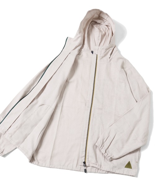 「KRIFF MAYER」 マウンテンパーカー LARGE チャコール メンズ_画像4