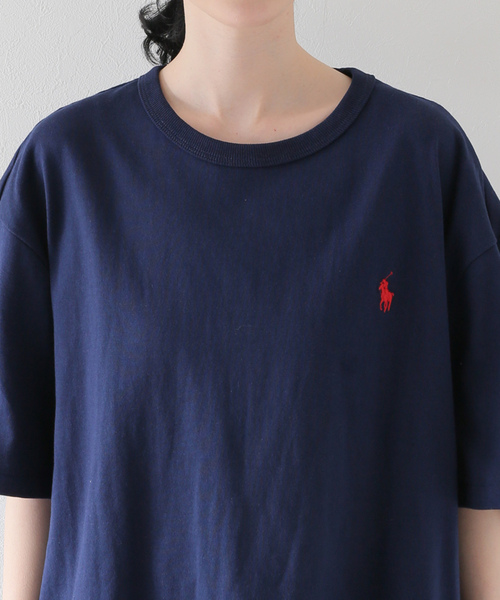 「SLOBE IENA」 半袖Tシャツ X-LARGE ネイビー レディースの画像