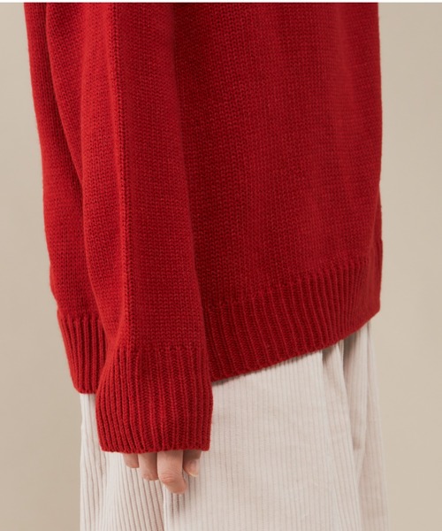 「MERLOT」 長袖ニット FREE グリーン レディース_画像5