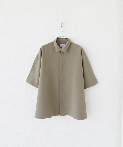 「LILL」 半袖シャツ X-LARGE ベージュ メンズ_画像2