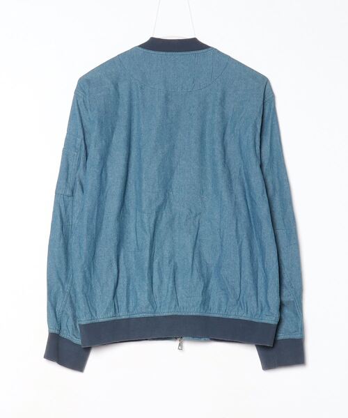 「BEAMS LIGHTS」 ブルゾン MEDIUM ブルー メンズ_画像2